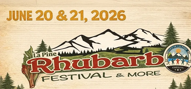 La Pine Rhubarb Festival & More June 20 and 21 2026 - Faith & Grace Christian Academy